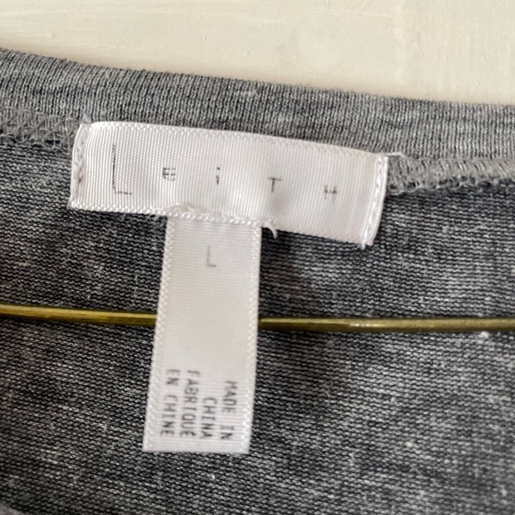 Leith gray long sleeve dress - Picture 5 of 5